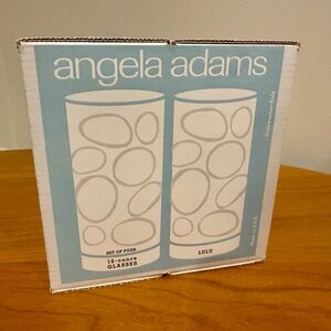 Lulu Glasses Set - Blue and White